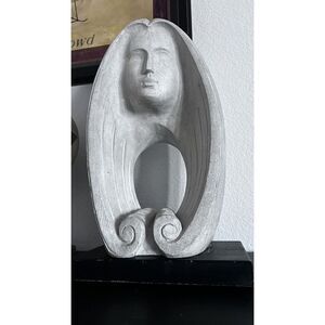 Austin Productions Sculpture "Woman's Face with Long Hair" David Fisher 1980